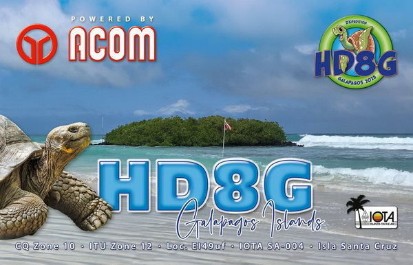QSL HD8G
