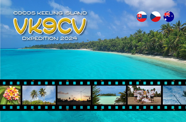 QSL VK9CV